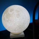 Lampara Luna Personalizada