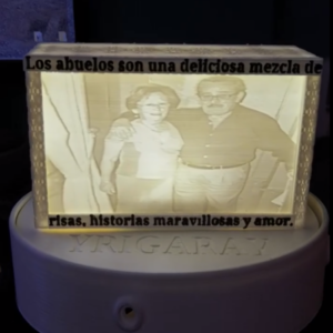 Lampara de LUZ + Foto