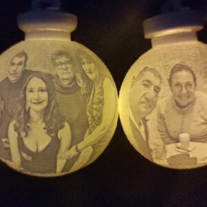 Bola de Navidad, Regalo fotográfico, Bola de foto personalizada, Bola personalizada, Foto 3D, Regalo de Navidad