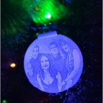 Bola de Navidad, Regalo fotográfico, Bola de foto personalizada, Bola personalizada, Foto 3D, Regalo de Navidad