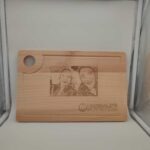 Tabla de cortar personalizada - grabado personalizado de madera !!